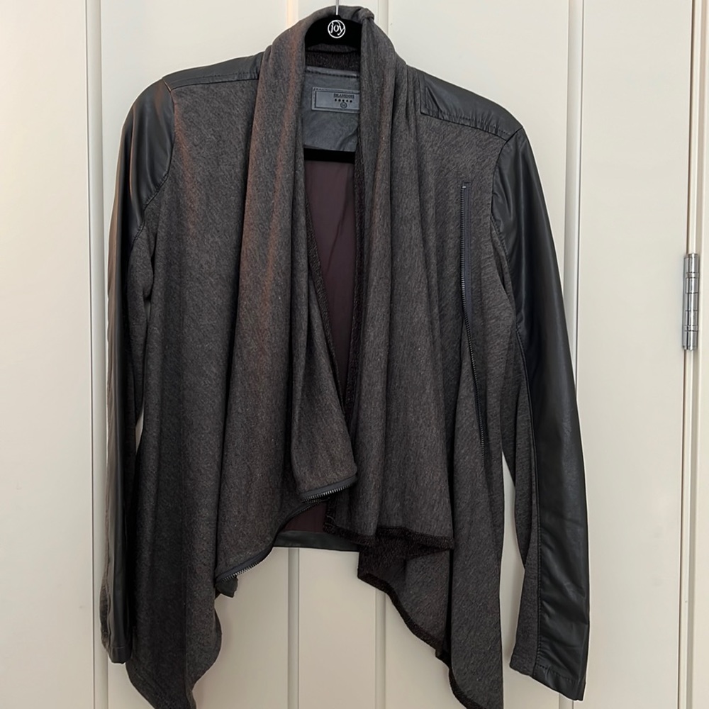 Blank NYC Mixed Material jacket